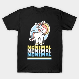 the minimal unciorn! T-Shirt